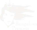 portfolio logo bungalows-princess illustration design puerto vallarta graphic design website
